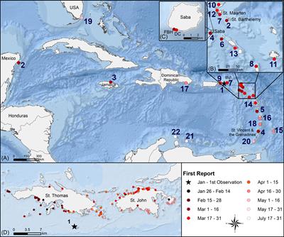 The 2022 Diadema antillarum die-off event: Comparisons with the 1983-1984 <mark class="highlighted">mass mortality</mark>